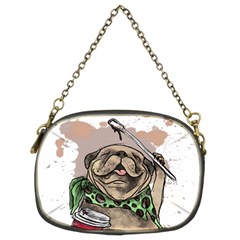 Pug Lover Coffee Chain Purse (two Sides) by EvgeniaEsenina