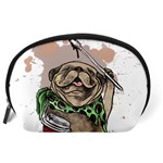 Pug Lover Coffee Accessory Pouch (Large) Back