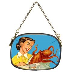 Feeding Time - Chainpurse Chain Purse (two Sided)  by RetroCrazy