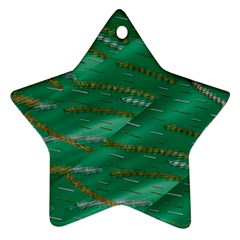 Colors To Celebrate All Seasons Calm Happy Joy Ornament (star) by pepitasart