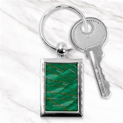 Colors To Celebrate All Seasons Calm Happy Joy Key Chain (rectangle) by pepitasart