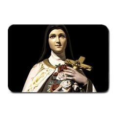 Virgin Mary Sculpture Dark Scene Plate Mats by dflcprintsclothing