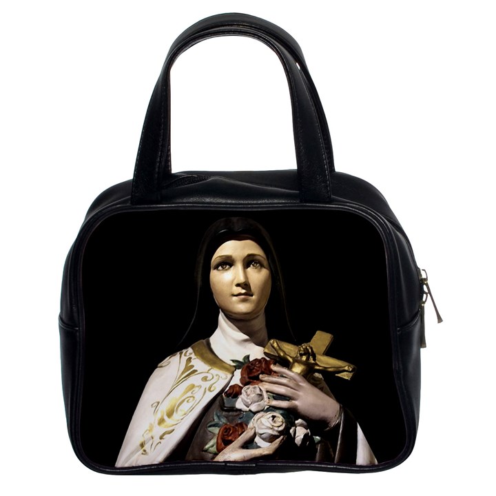 Virgin Mary Sculpture Dark Scene Classic Handbag (Two Sides)