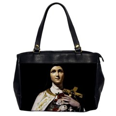 Virgin Mary Sculpture Dark Scene Oversize Office Handbag by dflcprintsclothing