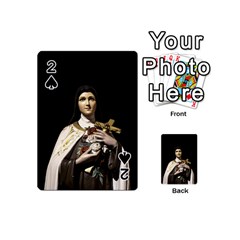 Virgin Mary Sculpture Dark Scene Playing Cards 54 Designs (mini) by dflcprintsclothing