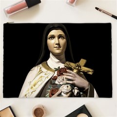 Virgin Mary Sculpture Dark Scene Cosmetic Bag (xxl) by dflcprintsclothing