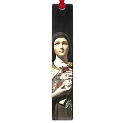 Virgin Mary Sculpture Dark Scene Large Book Marks by dflcprintsclothing