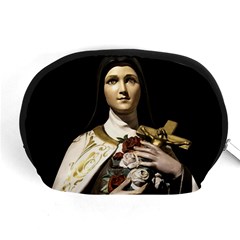 Virgin Mary Sculpture Dark Scene Accessory Pouch (medium) by dflcprintsclothing