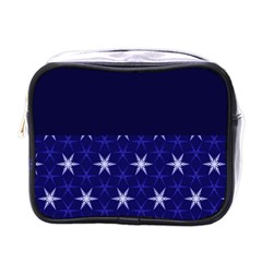 Bluestars Mini Toiletries Bag (one Side) by Sparkle