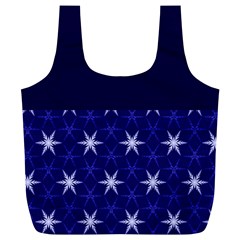 Bluestars Full Print Recycle Bag (xl) by Sparkle