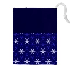 Bluestars Drawstring Pouch (5xl) by Sparkle