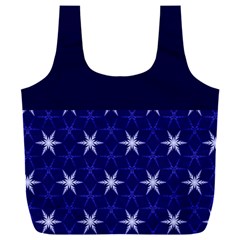 Bluestars Full Print Recycle Bag (xxxl) by Sparkle