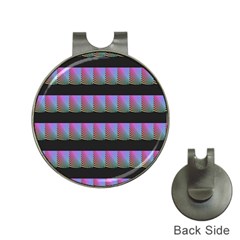 Digital Illusion Hat Clips With Golf Markers by Sparkle