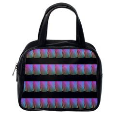 Digital Illusion Classic Handbag (one Side) by Sparkle