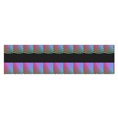 Digital Illusion Satin Scarf (oblong) by Sparkle