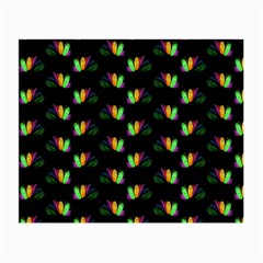 Digital Flowers Small Glasses Cloth (2 Sides) by Sparkle