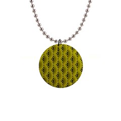 Digital Illusion 1  Button Necklace by Sparkle