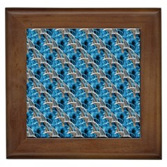 Abstract Illusion Framed Tile by Sparkle