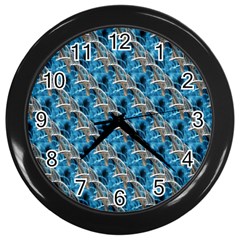 Abstract Illusion Wall Clock (black) by Sparkle