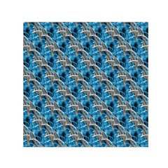 Abstract Illusion Small Satin Scarf (square) by Sparkle