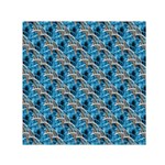 Abstract Illusion Small Satin Scarf (Square) Front