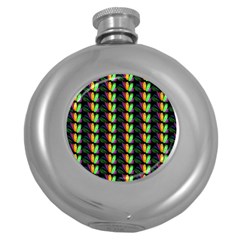 Floral Round Hip Flask (5 Oz) by Sparkle