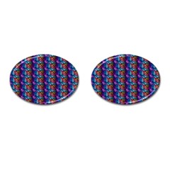 Abstract Illusion Cufflinks (oval) by Sparkle