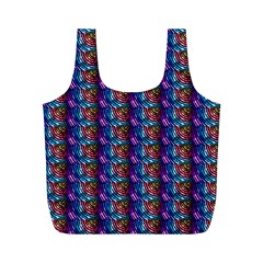 Abstract Illusion Full Print Recycle Bag (m) by Sparkle