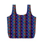 Abstract Illusion Full Print Recycle Bag (M) Front