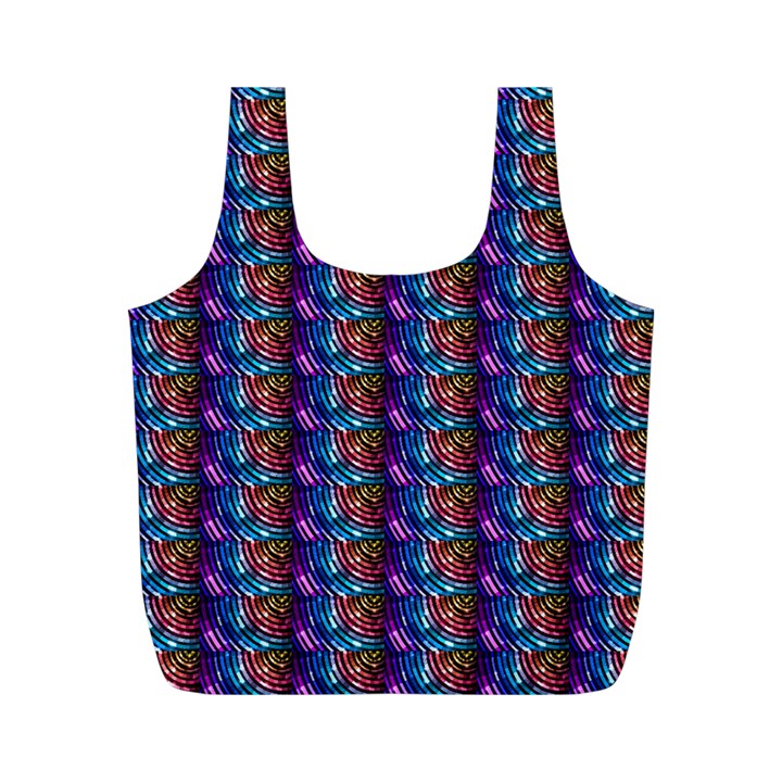 Abstract Illusion Full Print Recycle Bag (M)