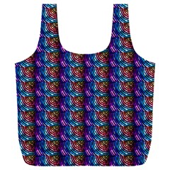 Abstract Illusion Full Print Recycle Bag (xxxl) by Sparkle