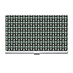 Skull Pattern Business Card Holder by Sparkle