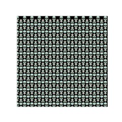 Skull Pattern Small Satin Scarf (square) by Sparkle