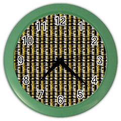 Digital Illusion Color Wall Clock by Sparkle