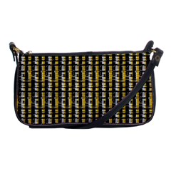 Digital Illusion Shoulder Clutch Bag by Sparkle