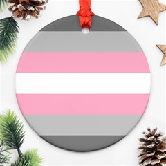 Demigirl Pride Flag Lgbtq Ornament (round) by lgbtnation