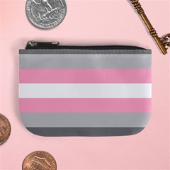 Demigirl Pride Flag Lgbtq Mini Coin Purse by lgbtnation