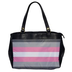 Demigirl Pride Flag Lgbtq Oversize Office Handbag by lgbtnation