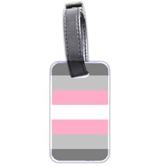 Demigirl Pride Flag Lgbtq Luggage Tag (two Sides) by lgbtnation