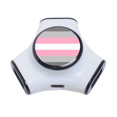 Demigirl Pride Flag Lgbtq 3-port Usb Hub by lgbtnation