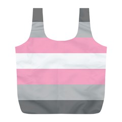 Demigirl Pride Flag Lgbtq Full Print Recycle Bag (l) by lgbtnation