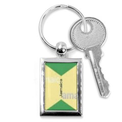 Jamaica, Jamaica  Key Chain (rectangle) by Janetaudreywilson