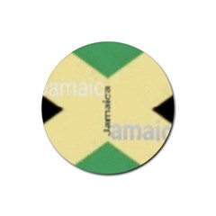 Jamaica, Jamaica  Rubber Coaster (round)  by Janetaudreywilson