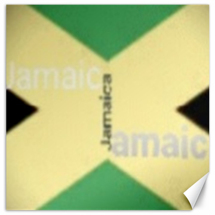 Jamaica, Jamaica  Canvas 16  x 16 