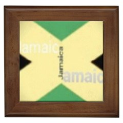 Jamaica, Jamaica  Framed Tile by Janetaudreywilson