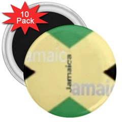 Jamaica, Jamaica  3  Magnets (10 Pack) 