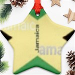 Jamaica, Jamaica  Star Ornament (Two Sides) Front