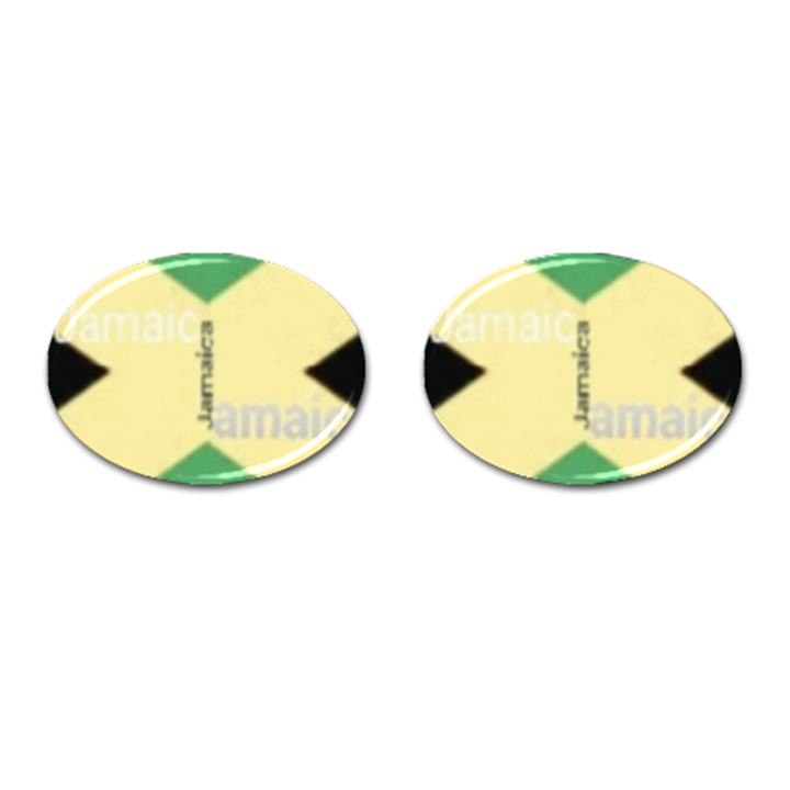 Jamaica, Jamaica  Cufflinks (Oval)