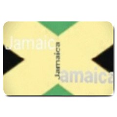 Jamaica, Jamaica  Large Doormat  by Janetaudreywilson