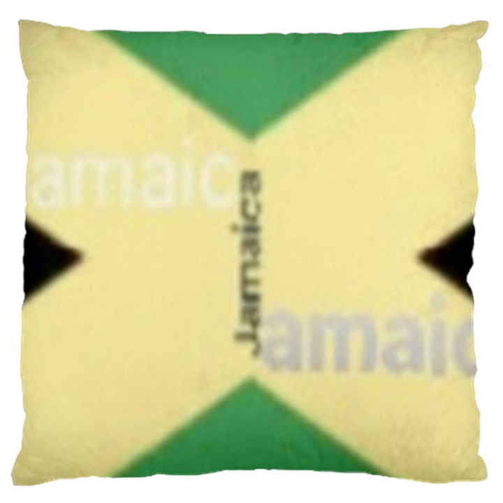 Jamaica, Jamaica  Large Cushion Case (One Side)